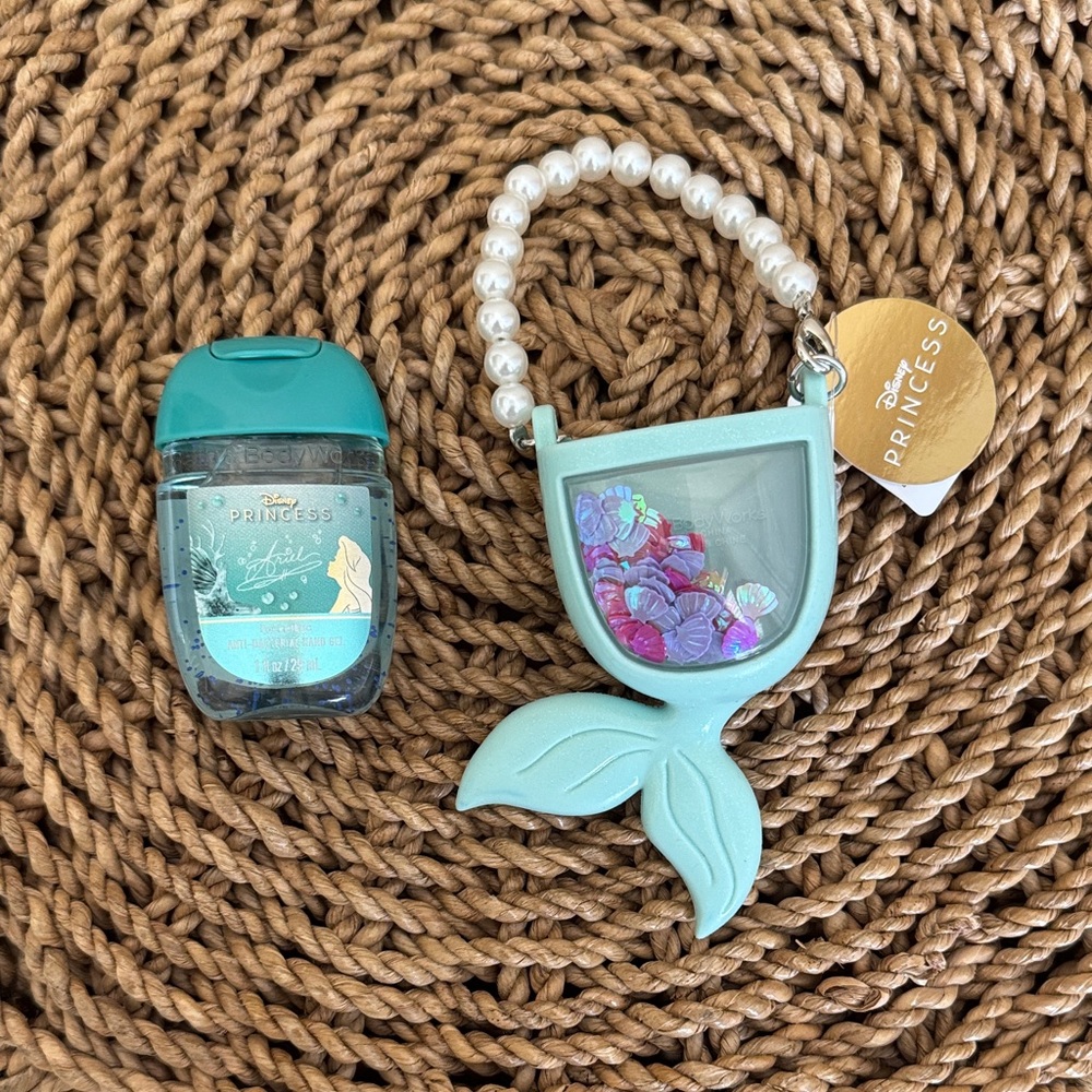 Disney Princess Ariel Hand Sanitizer with Mermaid Holder
